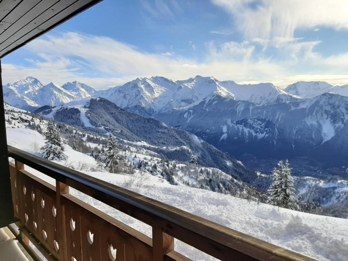 Appartement Confortable A L'Alpe D'Huez De 27 M² Avec Vue Montagne Exteriör bild