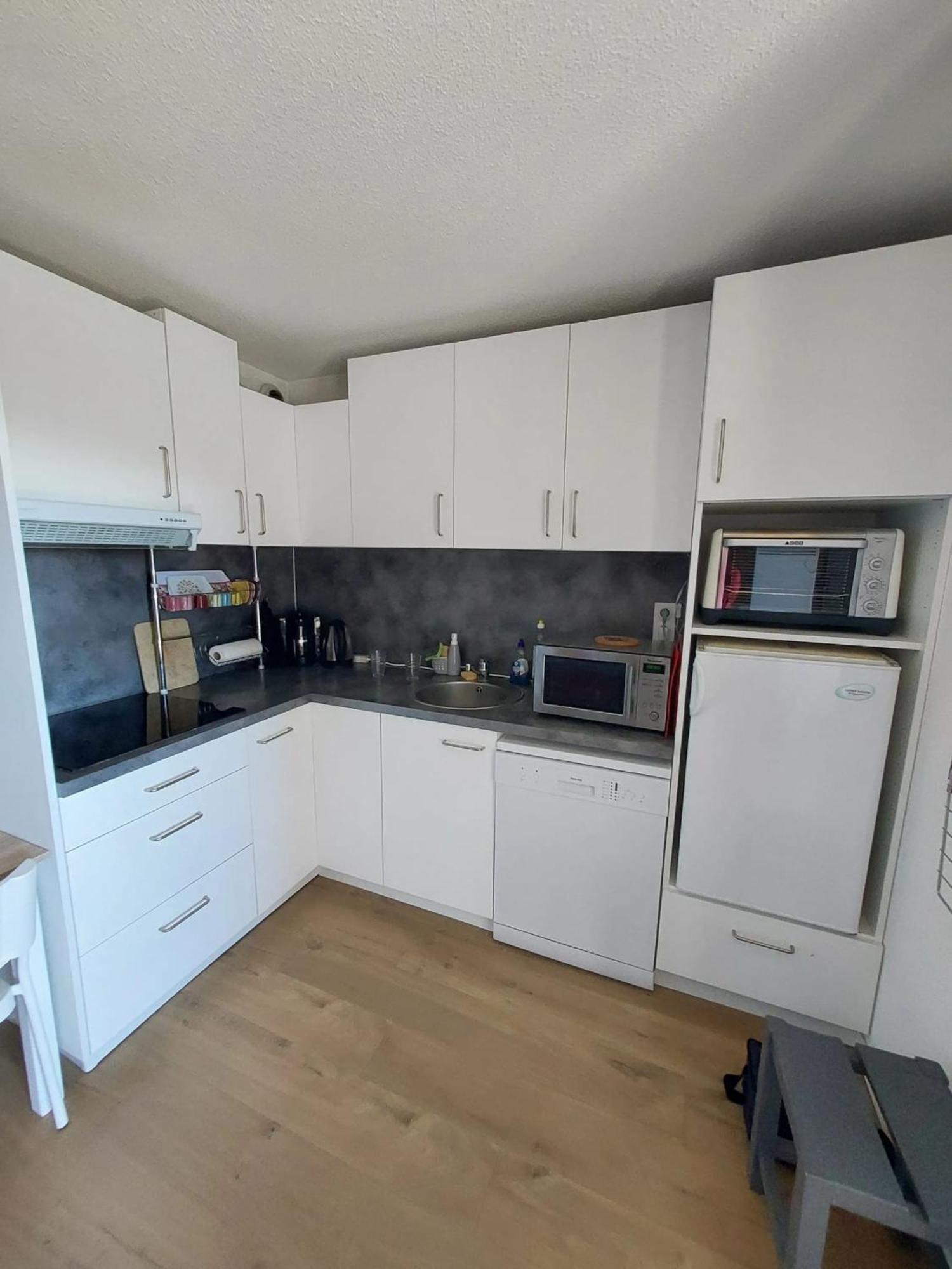 Appartement Confortable A L'Alpe D'Huez De 27 M² Avec Vue Montagne Exteriör bild