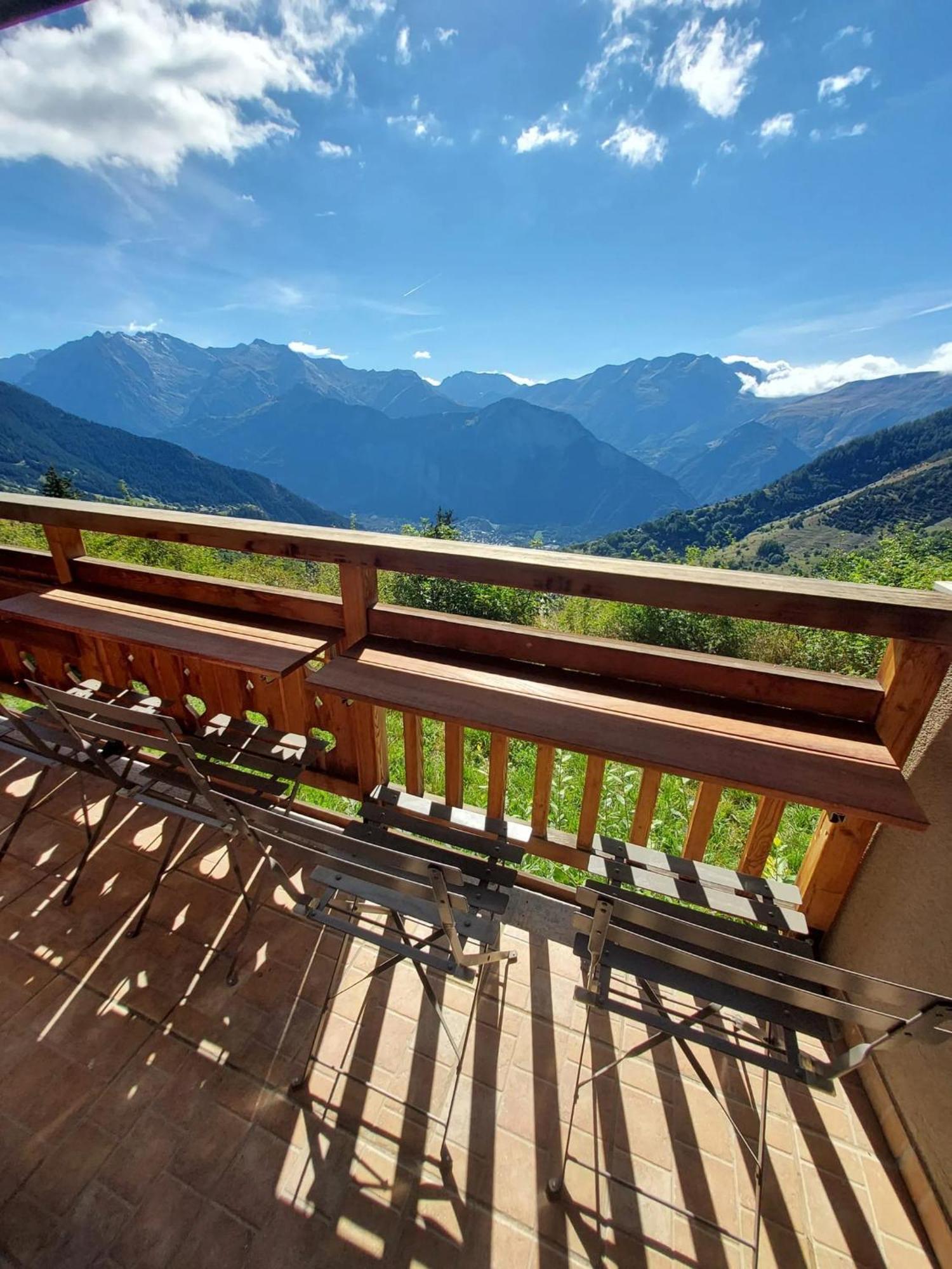 Appartement Confortable A L'Alpe D'Huez De 27 M² Avec Vue Montagne Exteriör bild